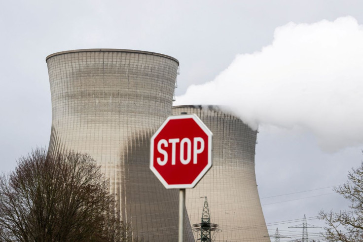 A general view of the nuclear power plant, whose last unit will be shut down at the turn of the year, in Gundremmingen, Germany, December 29, 2021. 