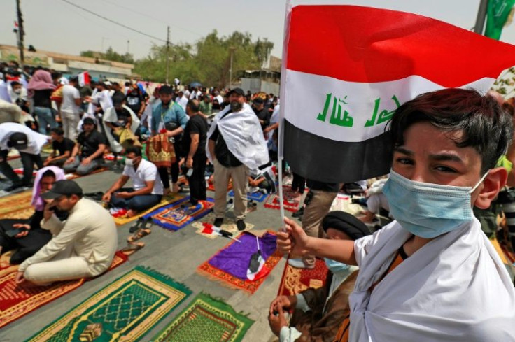 The Friday prayers were ostensibly organised as a tribute to Sadr's father