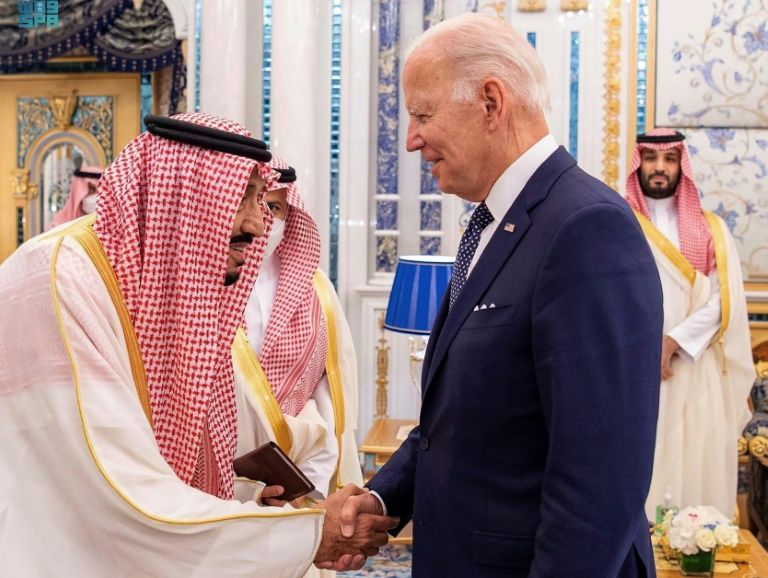 Biden's Fist-bump With Saudi Crown Prince Seen As Undermining Rights ...