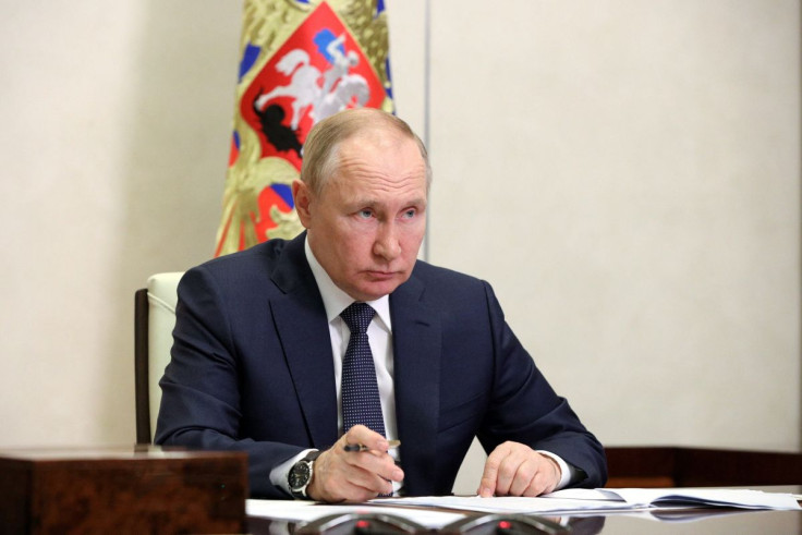 Russian President Vladimir Putin chairs meeting outside Moscow