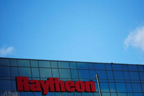 A sign marks the Raytheon offices in Woburn, Massachusetts, U.S. January 25, 2017.   