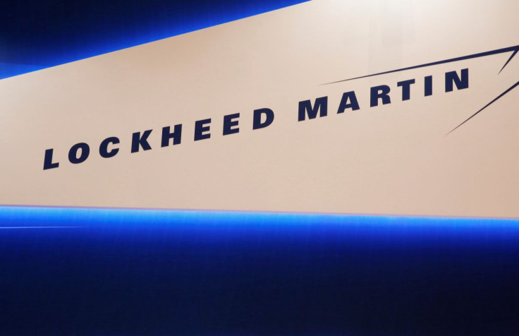 Lockheed Martin's logo is seen during Japan Aerospace 2016 air show in Tokyo, Japan, October 12, 2016.   