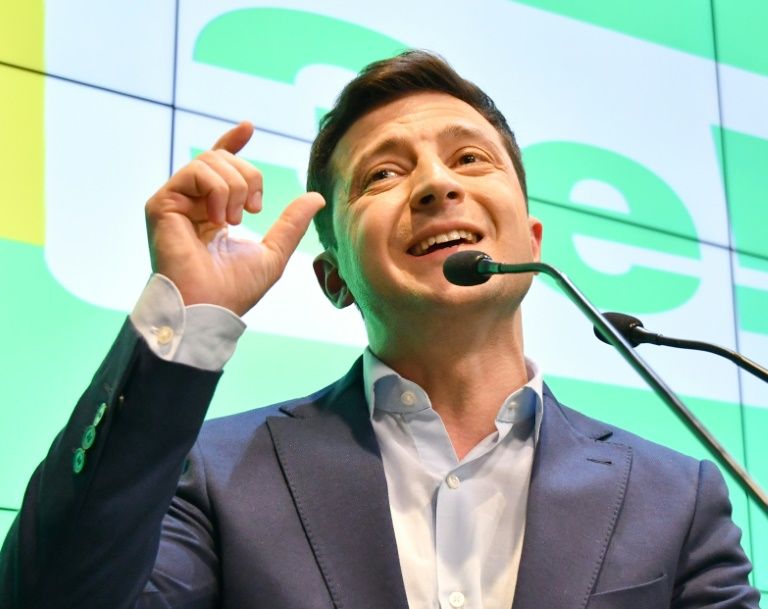 Look Back At How Comedian Volodymyr Zelensky Became Ukraine President ...