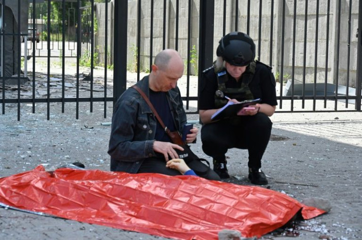 Officials in Kharkiv said one of the three victims of the latest missile attack was a 13-year-old boy