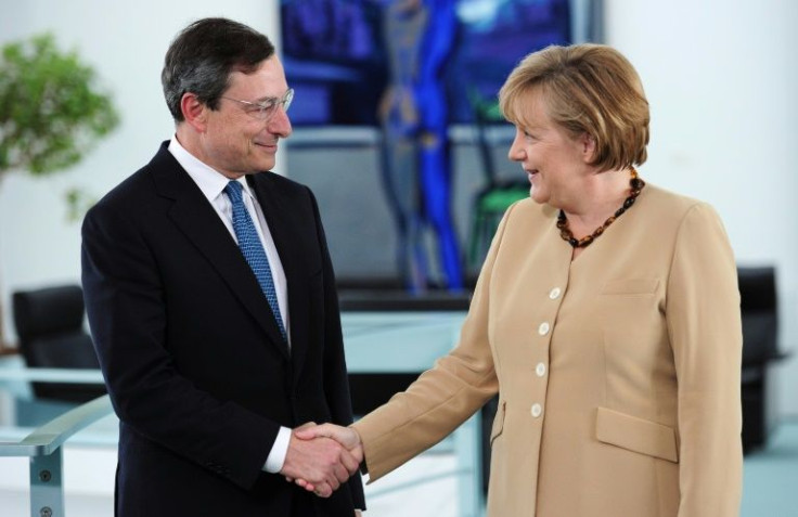 Draghi was credited with helping save the eurozone at the height of the debt crisis