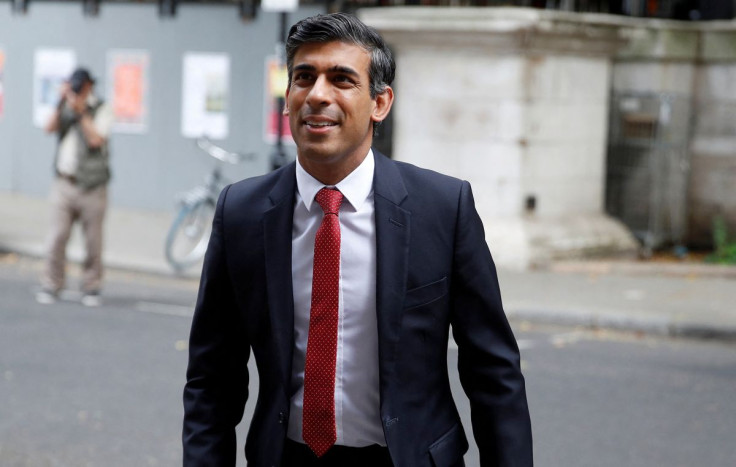 British former Chancellor of the Exchequer Rishi Sunak arrives at a hustings event, part of the Conservative party leadership campaign, in London, Britain July 21, 2022.  Reuters/Peter Nicholls