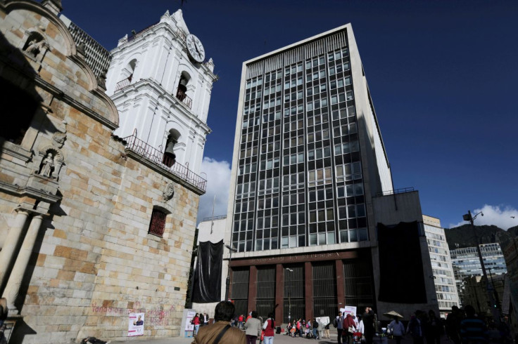 General view of Colombia's central bank in Bogota, Colombia October 9, 2019. 