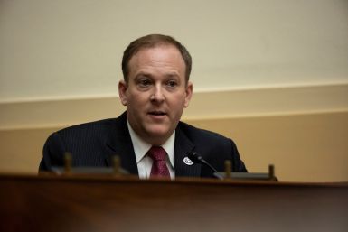 Representative Lee Zeldin (R-NY) speaks during a House Foreign Affairs Committee hearing in Washington, D.C., U.S., March 10, 2021. Ting Shen/Pool via 