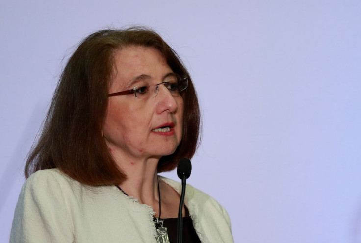 Mexico's deputy minister of foreign trade Luz Maria de la Mora attends the Americas Society and Council of the Americas event in Mexico City, Mexico May 22, 2019. 