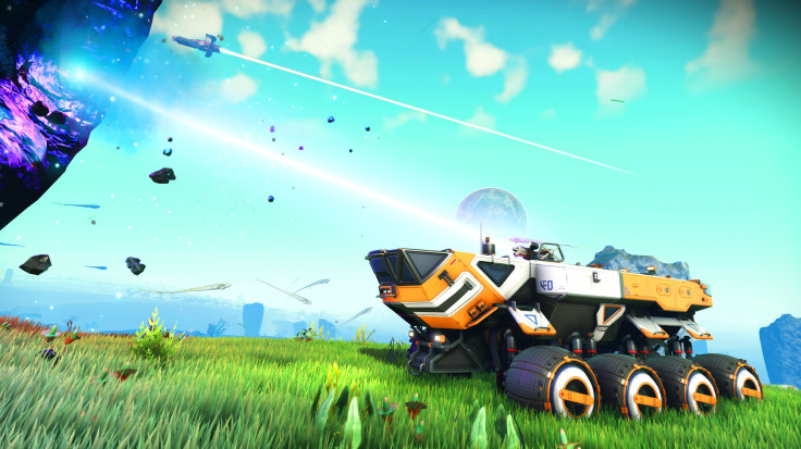 The Colossus Exocraft is a heavy-duty rig meant for cargo and mining operations - No Man's Sky