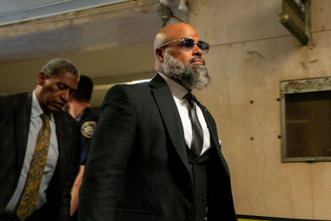 Steven Lopez, a co-defendant of the Central Park Five case, departs Supreme Court after being exonerated in New York City, New York, U.S., July 25, 2022.  