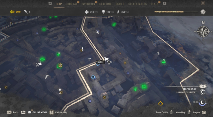 Parkour XP farming location in Dying Light 2