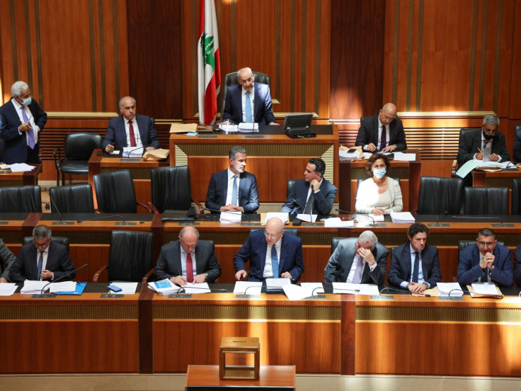 Lebanese Parliament Speaker Nabih Berri holds a legislative session in Beirut, Lebanon July 26, 2022.