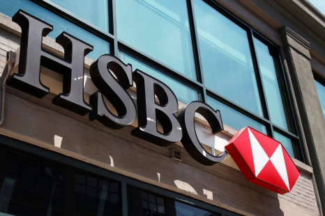 A view shows the entrance to an HSBC Bank branch in New York, U.S. August 1, 2011.  