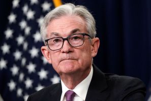 Federal Reserve Board Chairman Jerome Powell attends a news conference following a two-day meeting of the Federal Open Market Committee (FOMC) in Washington, U.S., July 27, 2022. 