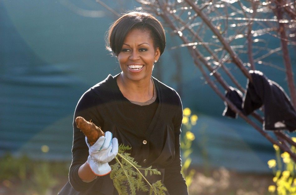 Michelle Obama carrot