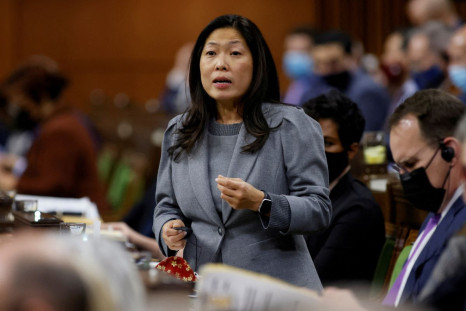 Canada's International Trade Minister Mary Ng speaks during Question Period in the House of Commons on Parliament Hill in Ottawa, Ontario, Canada November 29, 2021. 