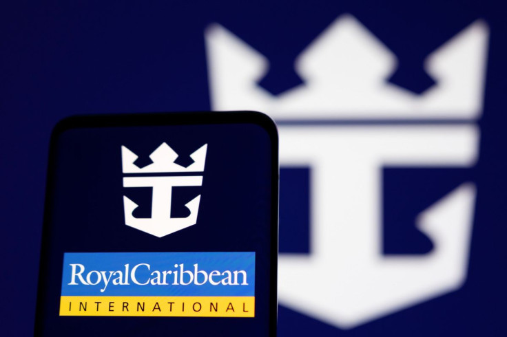 Royal Caribbean logo is seen displayed in this illustration taken, May 3, 2022.
