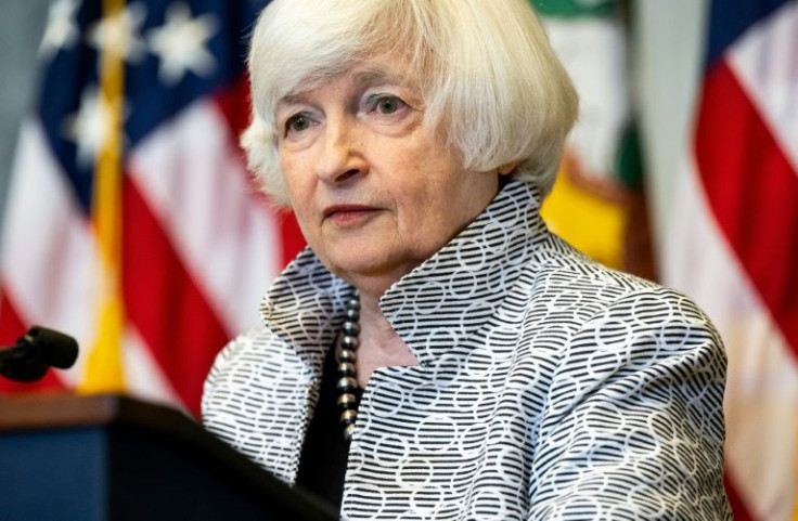US Treasury Secretary and former Fed chair Janet Yellen said a 'semantic battle' over whether the country was in recession should be avoided