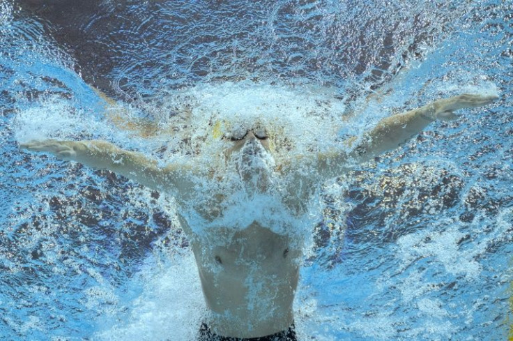 Class act: Australia's Zac Stubblety-Cook on his way to gold in the men's 200m breaststroke