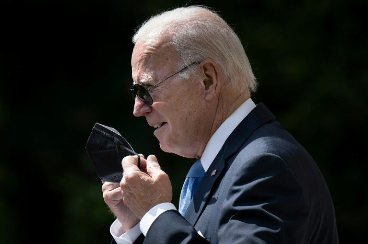 US President Joe Biden had his first positive coronavirus test on July 21