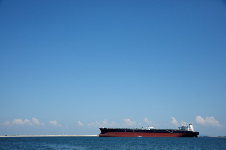 An oil tanker is pictured in the waters off Tuas in Singapore July 15, 2019.  