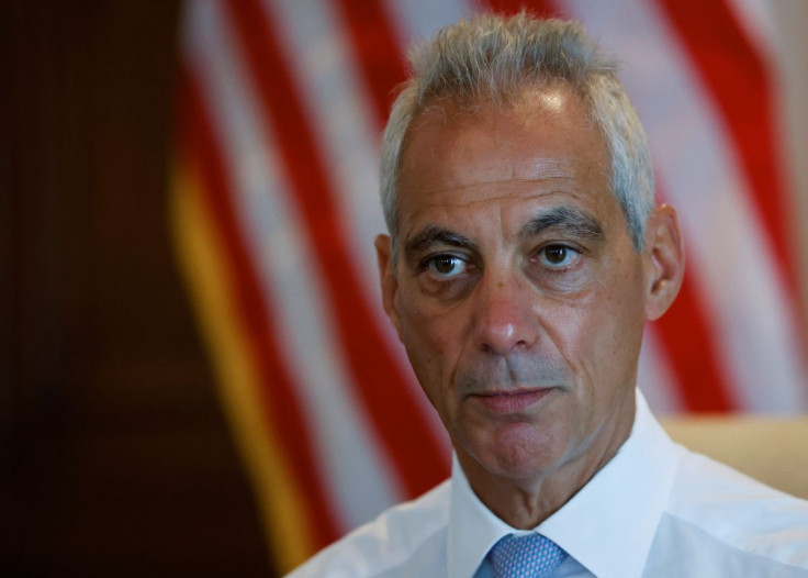U.S. Ambassador to Japan Rahm Emanuel listens to a question during an interview with Reuters at the ambassador's residence in Tokyo, Japan, August 1, 2022.