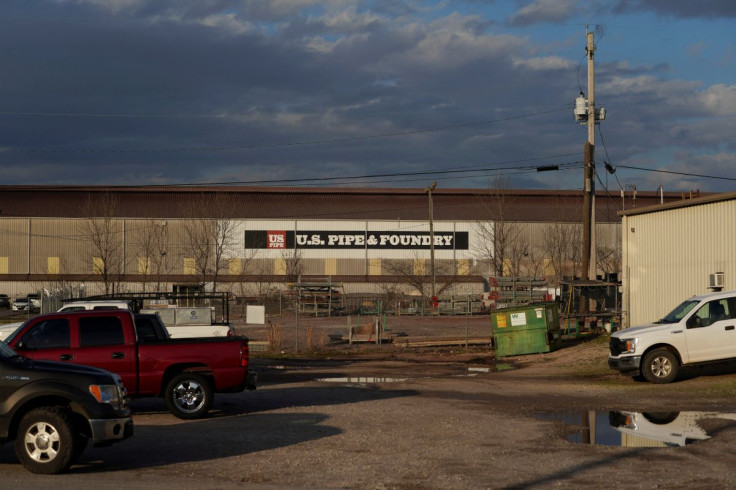 A U.S. Pipe factory is seen in Bessemer, Alabama, U.S., February 23, 2022. 