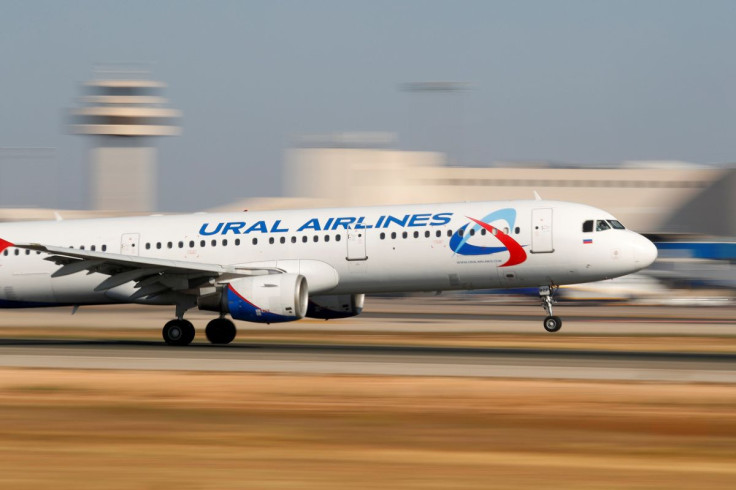 A Ural Airlines Airbus A321-200 airplane takes off from the airport in Palma de Mallorca, Spain, July 29, 2018. Picture taken July 29, 2018.  