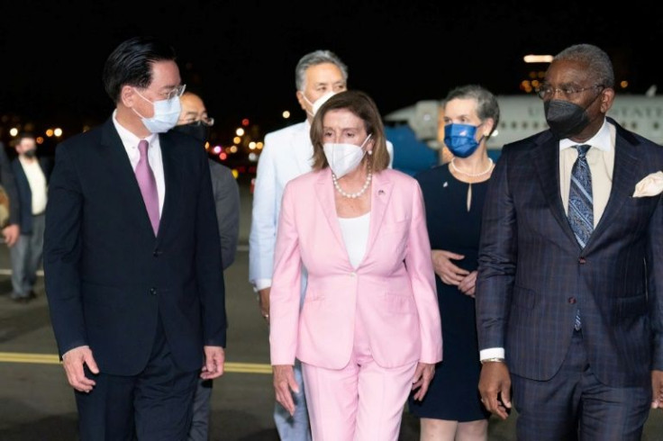 US Speaker of the House of Representatives, Nancy Pelosi, arrives in Taiwan in a visit that has angered Beijing and stirred up a new crisis in US-China relations