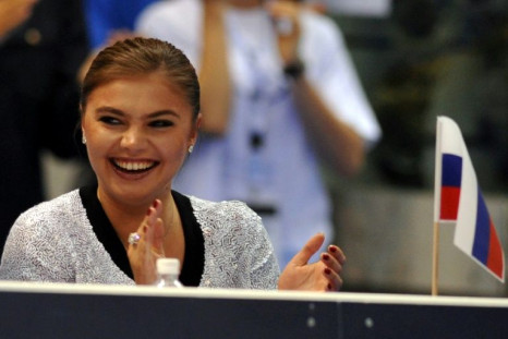 Alina Kabaeva, seen here at a gymnastics competition in 2008, is reputedly Putin's girlfriend