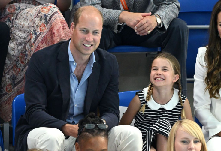 Prince William and Princess Charlotte