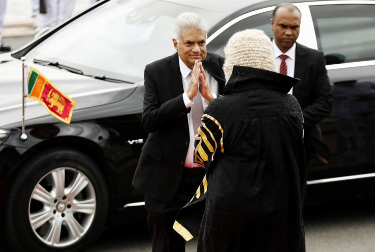 Sri Lanka's President Ranil Wickremesinghe arrives to inaugurate a new session of parliament and deliver his first policy statement, amid the country's economic crisis, in Colombo, Sri Lanka August 3, 2022. 