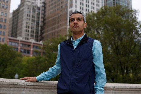  CEO of Morningstar Inc Kunal Kapoor poses for a portrait in Chicago, Illinois, U.S., May 10, 2021. Picture taken May 10, 2021.   