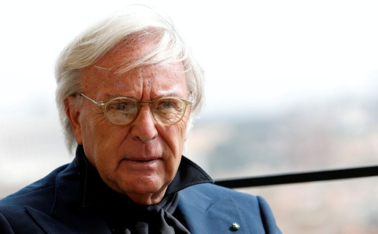 Tod's Chairman Diego Della Valle looks on during an interview a day before the presentation of the Colosseum dungeons which have been restored in a multi-million euro project sponsored by the fashion group in Rome, Italy, June 24 2021. Picture taken June