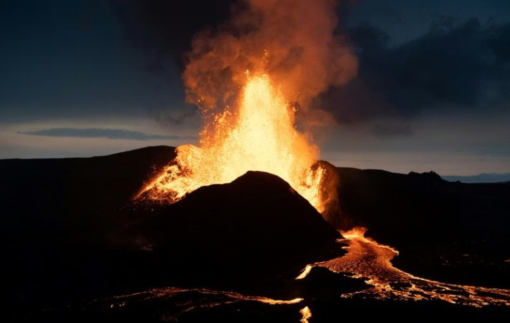 Wednesday's eruption came after a period of intense seismic activity