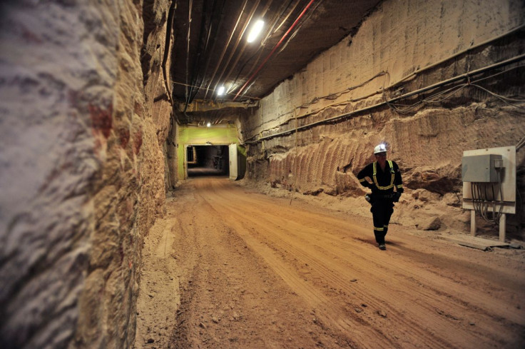 An entry to the tunnels is seen at Nutrien's Cory potash mine near Saskatoon, Saskatchewan, Canada August 12, 2019.