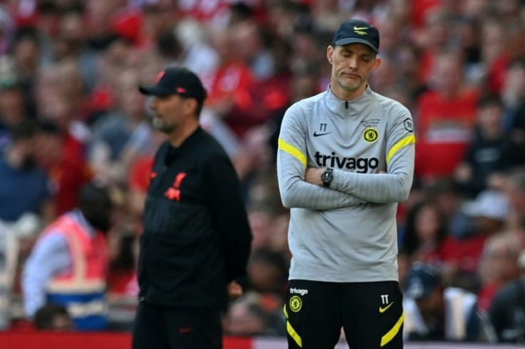 Chelsea manager Thomas Tuchel (right) does not believe his side is ready for the start of the Premier League season