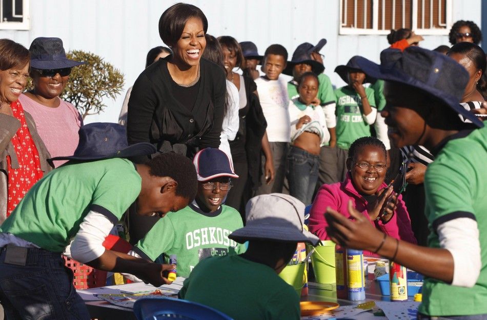 Obama Family in Africa 1 of 7