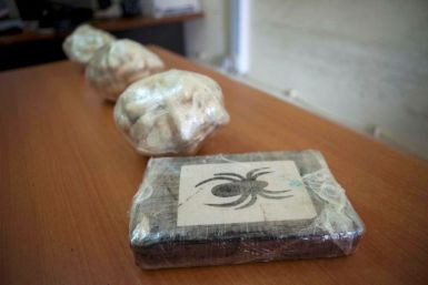 Cocaine is displayed to journalists after being seized by Guinea-Bissau's judicial police in the capital Bissau March 21, 2012. Picture taken March 21, 2012./File Photo