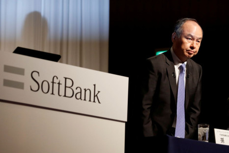Japan's SoftBank Group Corp Chief Executive Masayoshi Son attends a news conference in Tokyo, Japan, Nov. 5, 2018. 