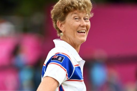 Daphne Arthur-Almond is representing the Falkland Islands in the Commonwealth Games lawn bowls competition