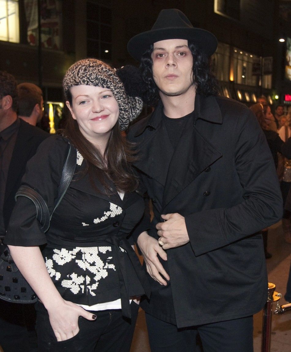 Jack and Meg White arrive for the quotWhite Stripes Under the Great White Northern Lightsquot film screeningduring the Toronto International Film Festival 