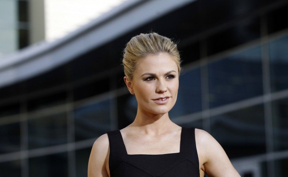 Cast member Anna Paquin poses at the premiere for the fourth season of the HBO television series quotTrue Bloodquot at the Cinerama Dome in Hollywood, California June 21, 2011. 