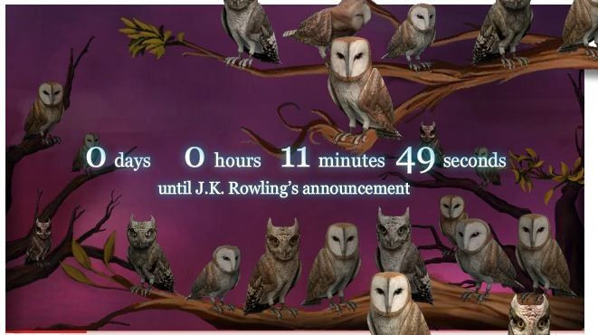 Pottermore Youtube