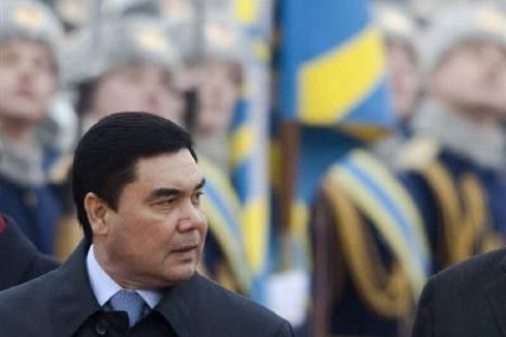 Turkmenistan's President Kurbanguly Berdymukhamedov in Moscow in this March 24, 2009 file photo. 