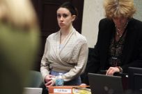 Casey Anthony stands with her attorney Dorothy Clay Sims