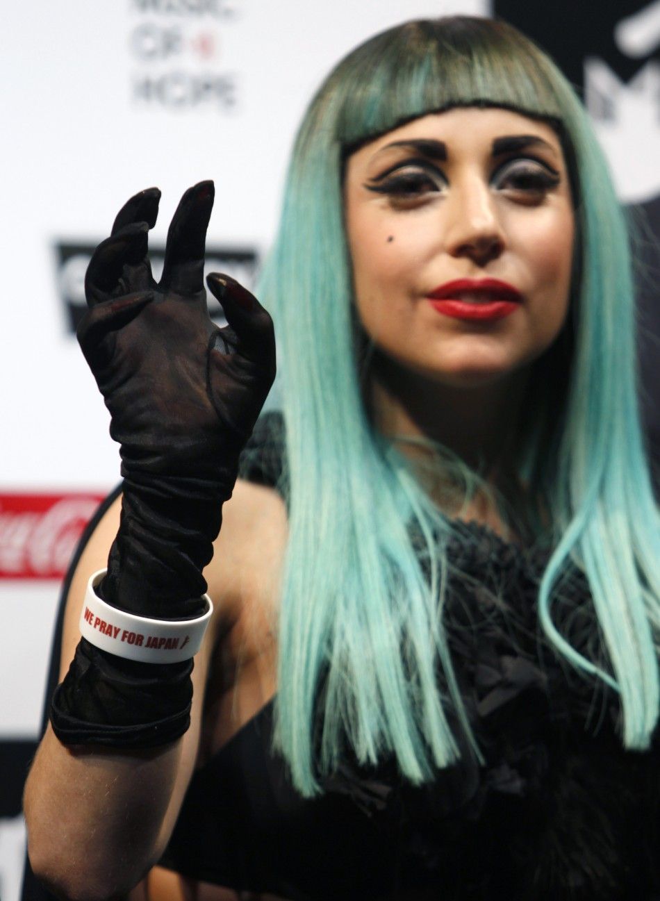 Lady Gaga attends MTV Music Aid Japan promotes tourism industry PHOTOS.