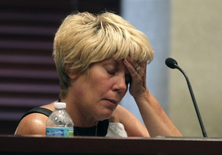 Cindy Anthony testifies during her daughter Casey Anthony&#039;s first-degree murder trial in Orlando