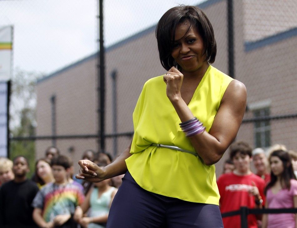 First Lady Michelle Obama and Excercise